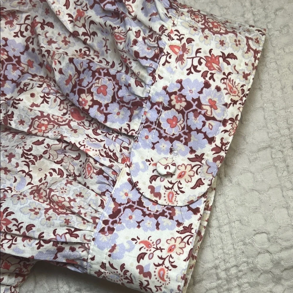 J. Crew Multicolor Floral Blouse size 14